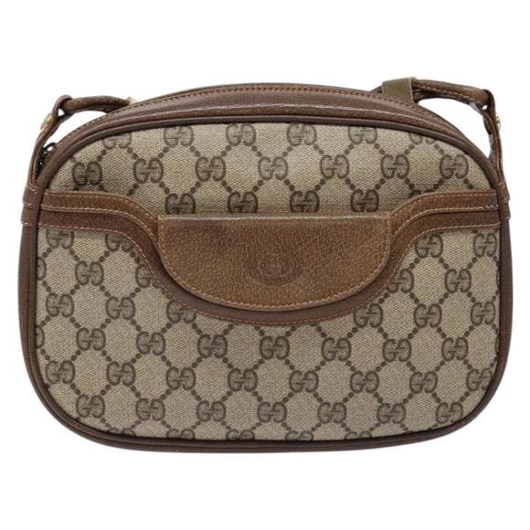 Gucci GG canvas Beige CANVAS, LEATHER shoulder - Picture 1 of 10